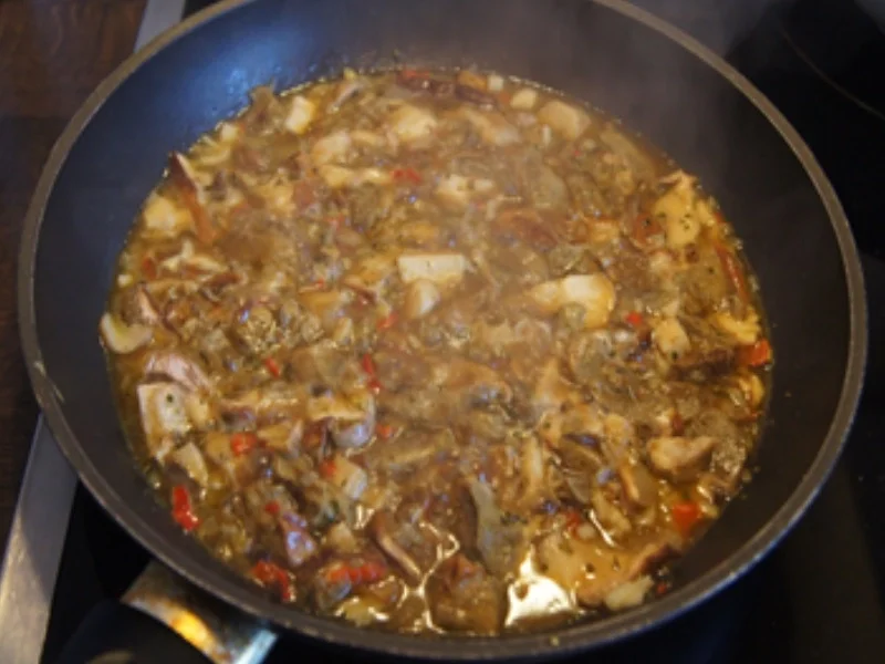 Schnelles Steinpilz-Omelett - Rezept - Bild Nr. 12