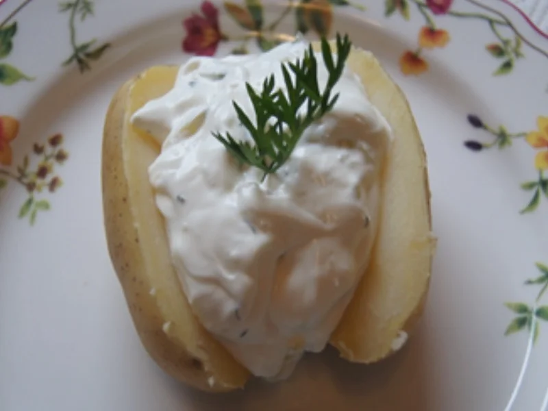 Rezept: Baked Potato Bild Nr. 2 Baked Potato - Rezept - Bild Nr. 2