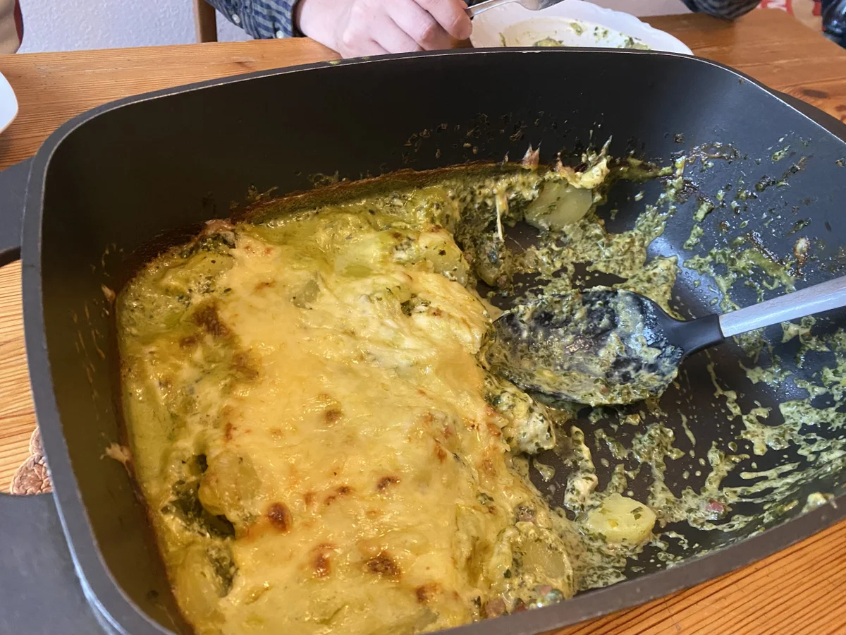 Kartoffel-Spinat-Auflauf - Rezept - Bild Nr. 6