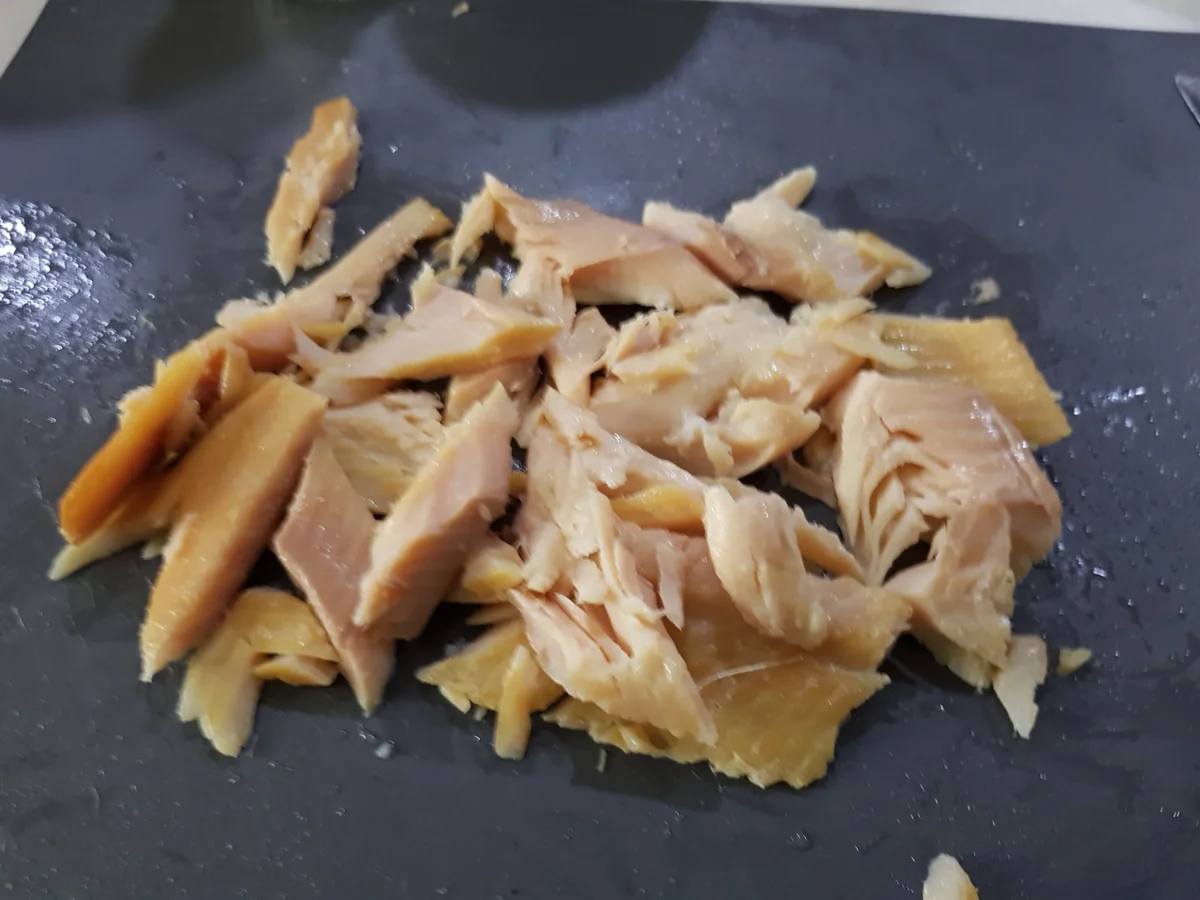 Rezept: Räucher-Forellen-Filet-Salat mit Rösti Bild Nr. 4 Räucher-Forellen-Filet-Salat mit Rösti - Rezept - Bild Nr. 4