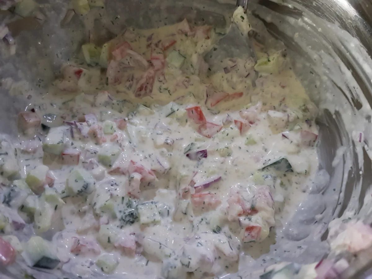 Rezept: Räucher-Forellen-Filet-Salat mit Rösti Bild Nr. 5 Räucher-Forellen-Filet-Salat mit Rösti - Rezept - Bild Nr. 5