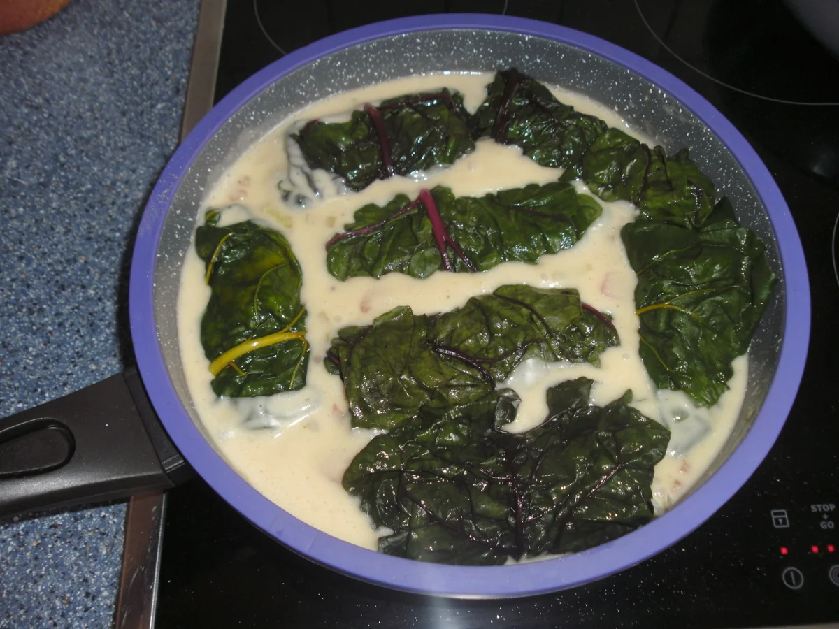 Rezept: Mangoldröllchen Bild Nr. 8 Mangoldröllchen - Rezept - Bild Nr. 8