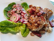 Hasselback-Kartoffeln mit Radieser'l-Salat - Rezept - Bild Nr. 11434