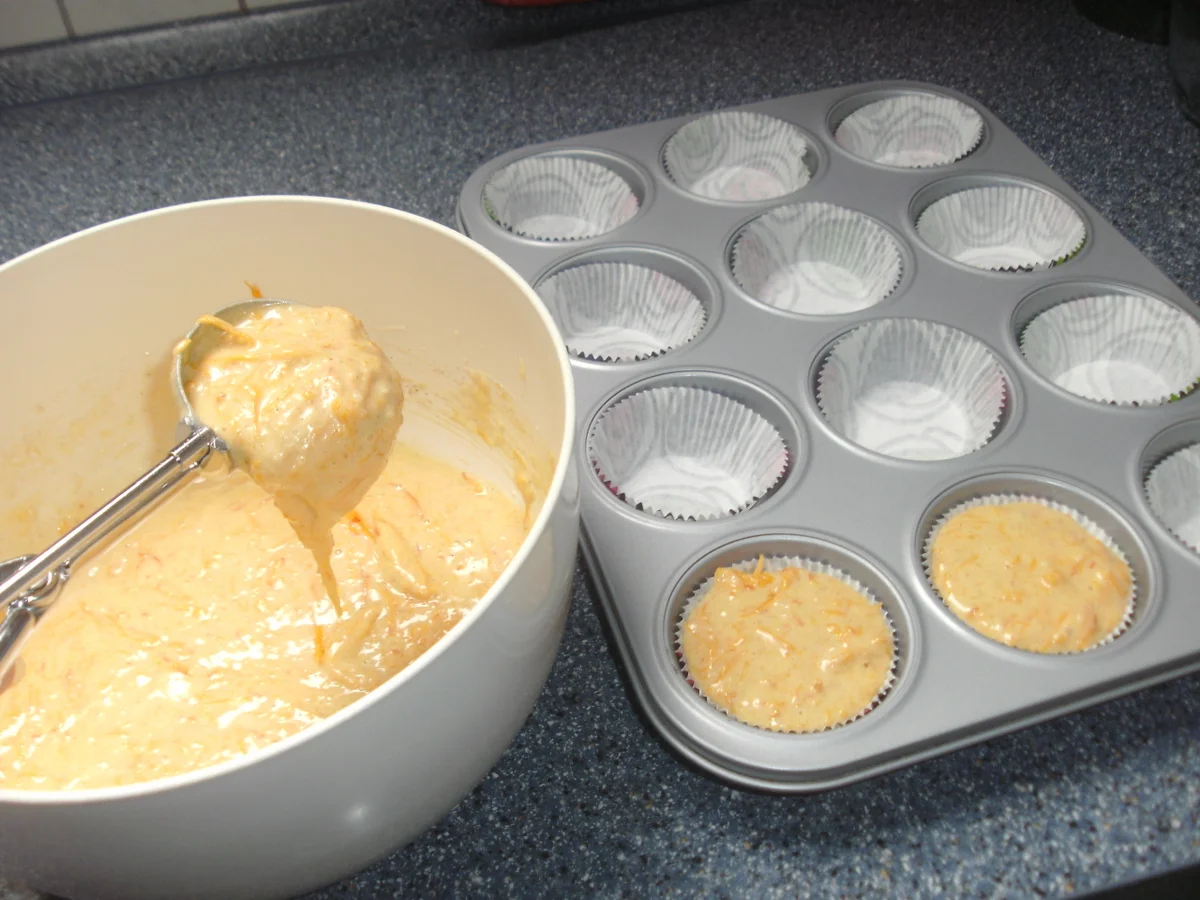 Rezept: Kürbismuffins Bild Nr. 8 Kürbismuffins - Rezept - Bild Nr. 8