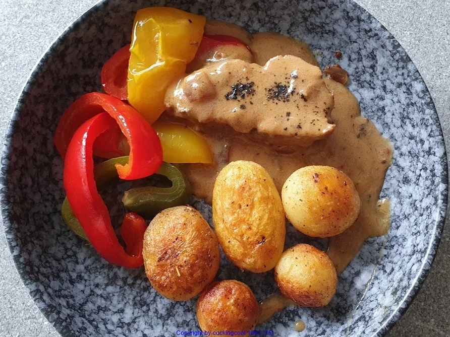 Rezept: Kalbsfilet heute mal "mein Standard" mit feiner Sosse Bild Nr. 2 Kalbsfilet heute mal "mein Standard" mit feiner Sosse - Rezept - Bild Nr. 2