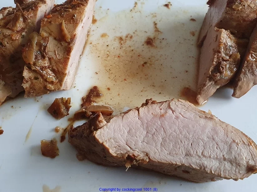 Rezept: Kalbsfilet heute mal "mein Standard" mit feiner Sosse Bild Nr. 6 Kalbsfilet heute mal "mein Standard" mit feiner Sosse - Rezept - Bild Nr. 6