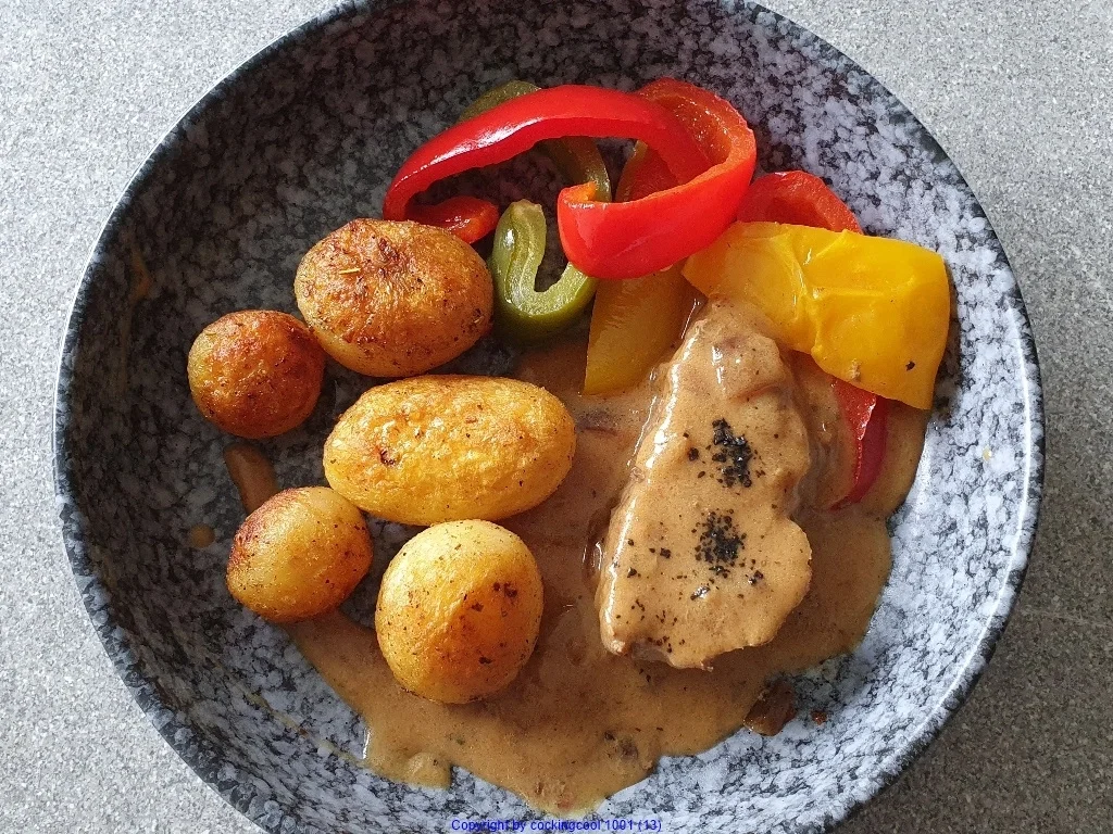 Rezept: Kalbsfilet heute mal "mein Standard" mit feiner Sosse Bild Nr. 8 Kalbsfilet heute mal "mein Standard" mit feiner Sosse - Rezept - Bild Nr. 8