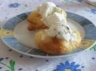 Frittierte Ananas mit Eis - Rezept