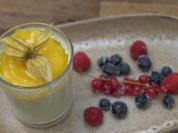 Bayerisch Creme mit Mangospiegel und frischen Waldbeeren - Rezept - Bild Nr. 2