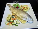 Forelle mit Gemüse - sanft im Bratschlauch gedünstet - Rezept - Bild Nr. 2