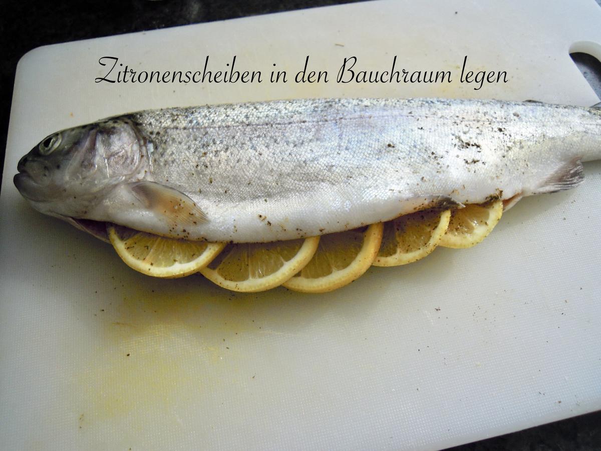 Forelle mit Gemüse - sanft im Bratschlauch gedünstet - Rezept - Bild Nr. 4