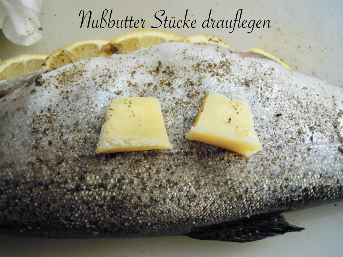 Forelle mit Gemüse - sanft im Bratschlauch gedünstet - Rezept - Bild Nr. 11