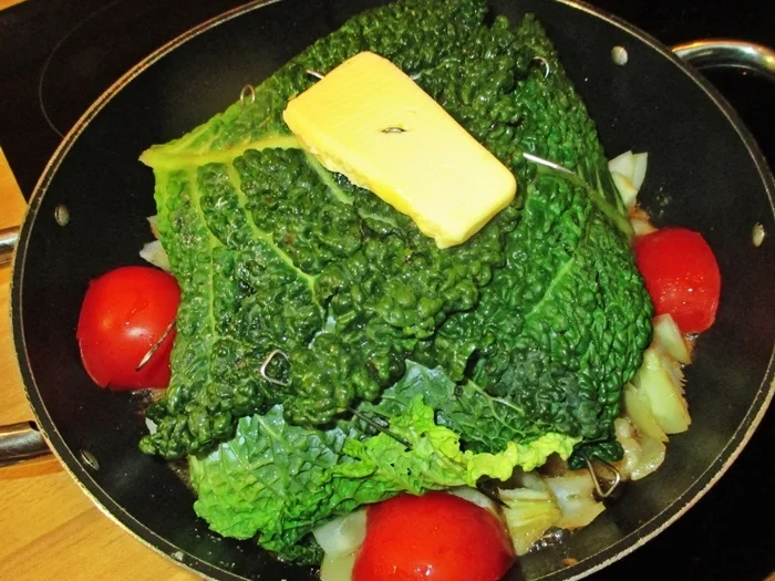 Rezept: Kümmelbraten im Wirsingmantel Bild Nr. 4 Kümmelbraten im Wirsingmantel - Rezept - Bild Nr. 4