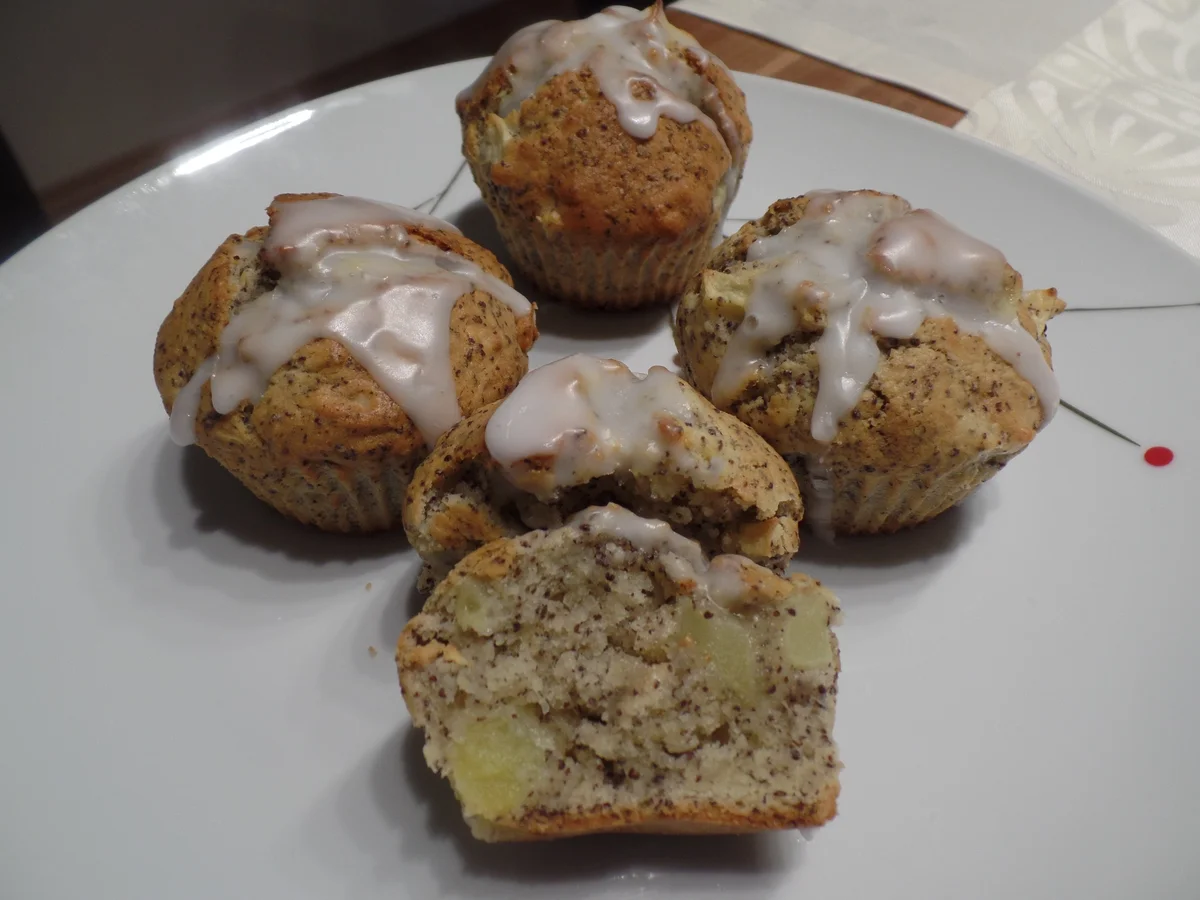 Apfel-Mohn-Muffins - Rezept - Bild Nr. 11487
