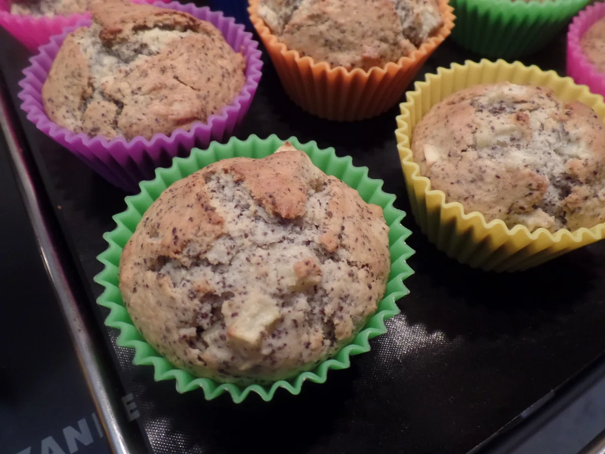 Apfel-Mohn-Muffins - Rezept - Bild Nr. 11498