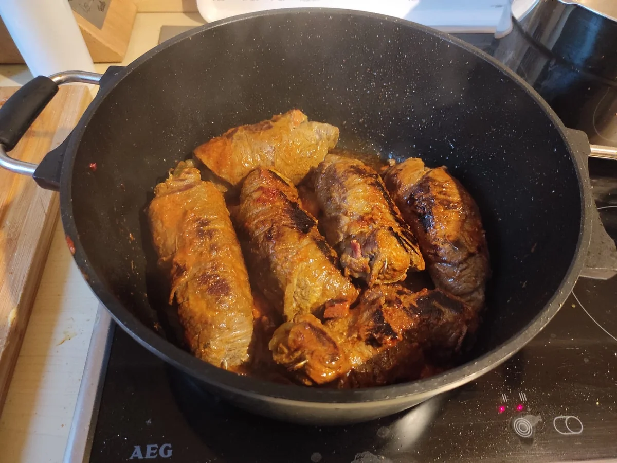 Rezept: Rinderrouladen, Rosenkohl + Klöße - kochbar Challenge 10.0 (Oktober 2020) Bild Nr. 7 Rinderrouladen, Rosenkohl + Klöße - kochbar Challenge 10.0 (Oktober 2020) - Rezept - Bild Nr. 7