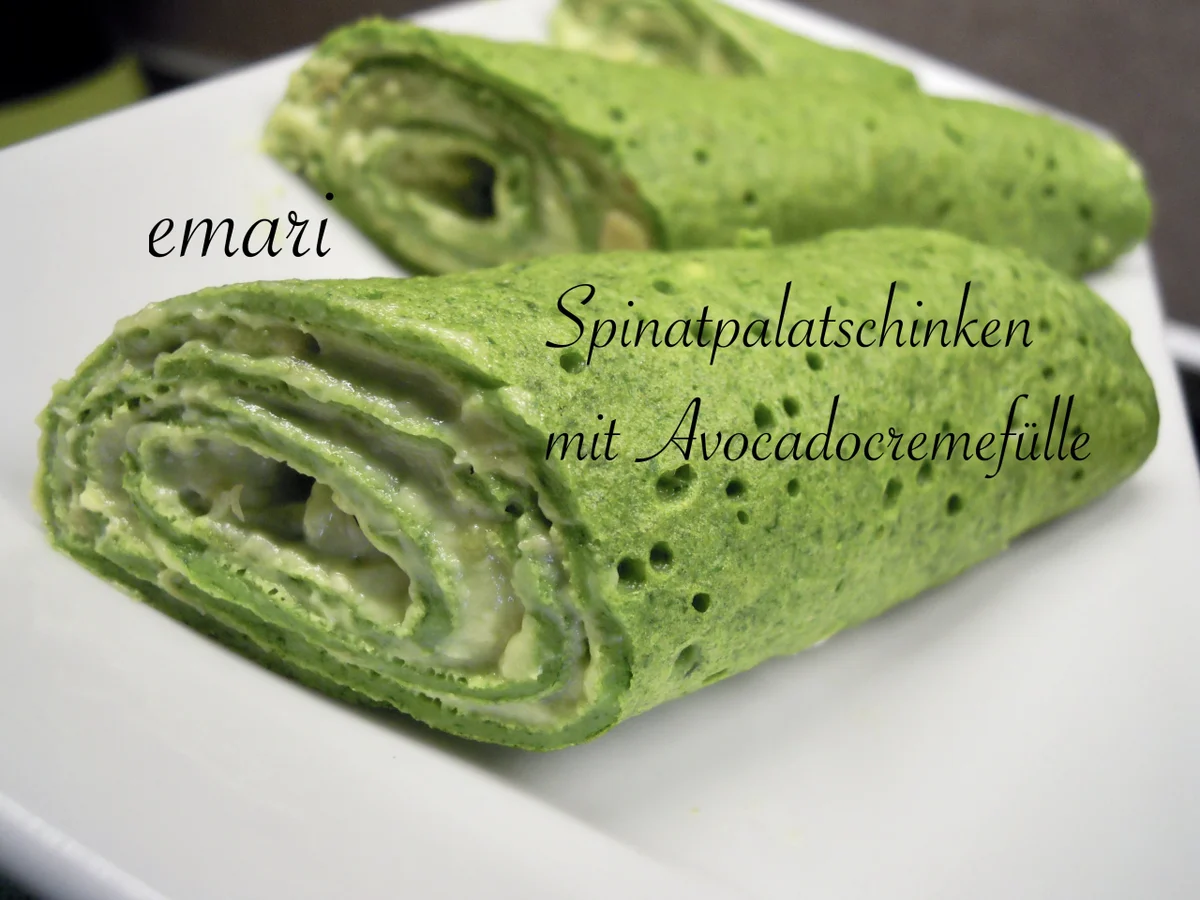 Rezept: Spinat Palatschinken - herzhaft gefüllt Bild Nr. 2 Spinat Palatschinken - herzhaft gefüllt - Rezept - Bild Nr. 2