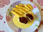 Medaillons mit Pflaumenmus und Orangen-Sanddorn-Soße - Rezept - Bild Nr. 2