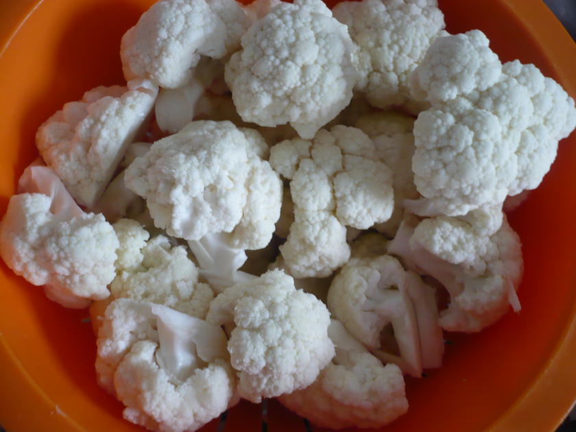 Blumenkohl mit Schinken und Käse überbacken - einfach - von rollimops