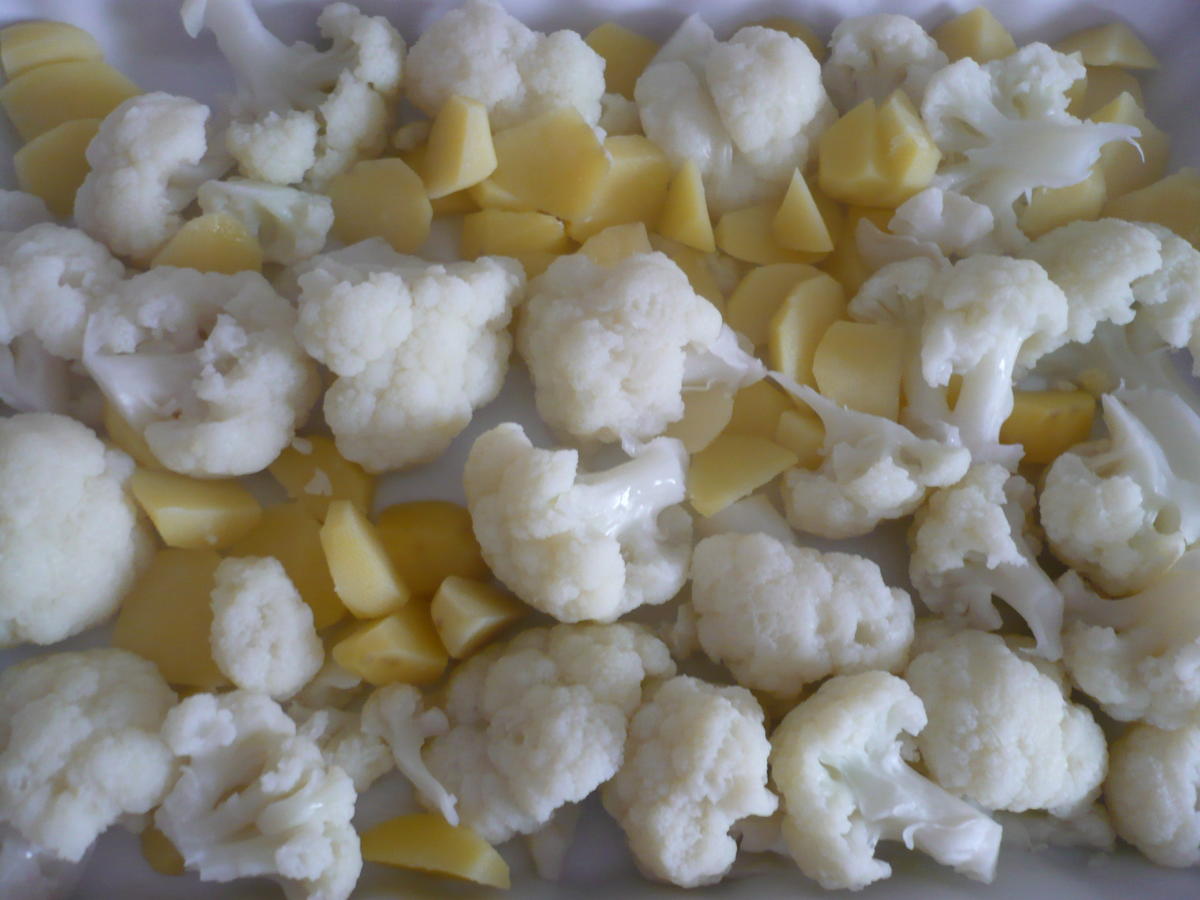Blumenkohl mit Schinken und Käse überbacken - Rezept - Bild Nr. 5