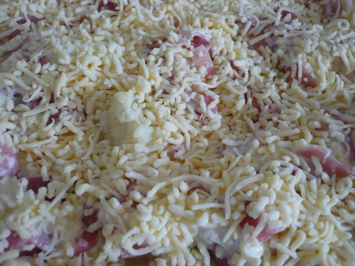 Blumenkohl mit Schinken und Käse überbacken - Rezept - Bild Nr. 8