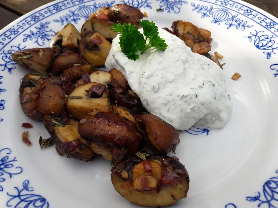 Rezept: Champignonpfanne Bild Nr. 3 Champignonpfanne - Rezept - Bild Nr. 3