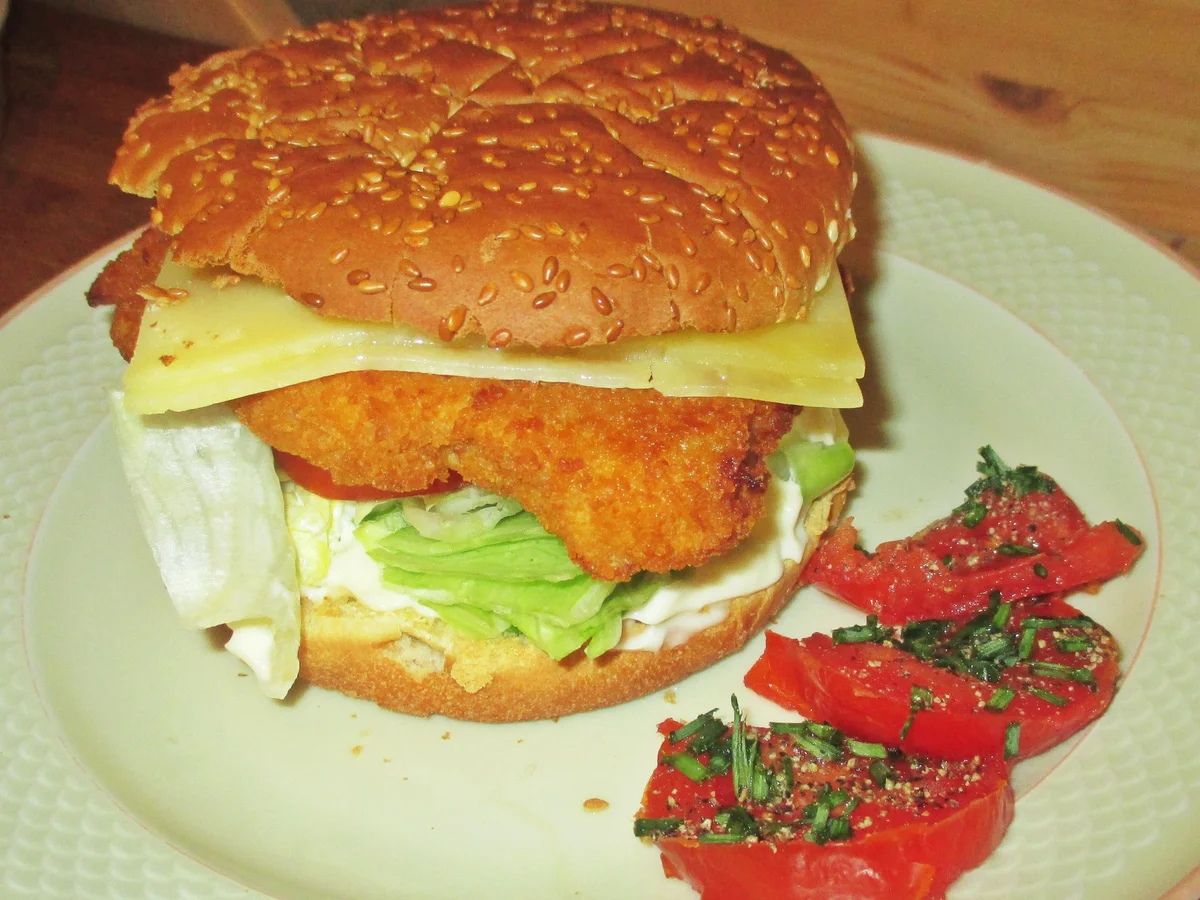 Schnitzel-Burger - Rezept - Bild Nr. 2