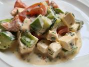 Tomaten-Gurken-Paprika Salat - Rezept - Bild Nr. 2