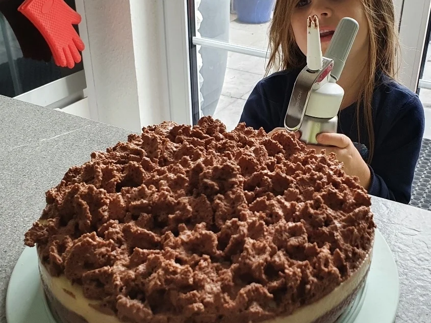 Schlau-Kakao Puddingtorte = aus der KID`s Food Kitchenwelt - Rezept - Bild Nr. 17