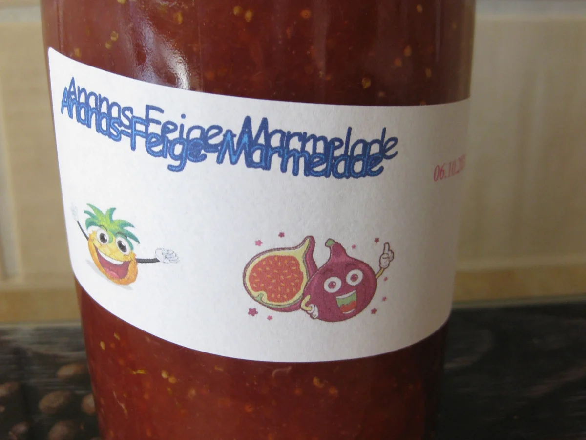 Ananas-Feige-Marmelade - Rezept - Bild Nr. 3