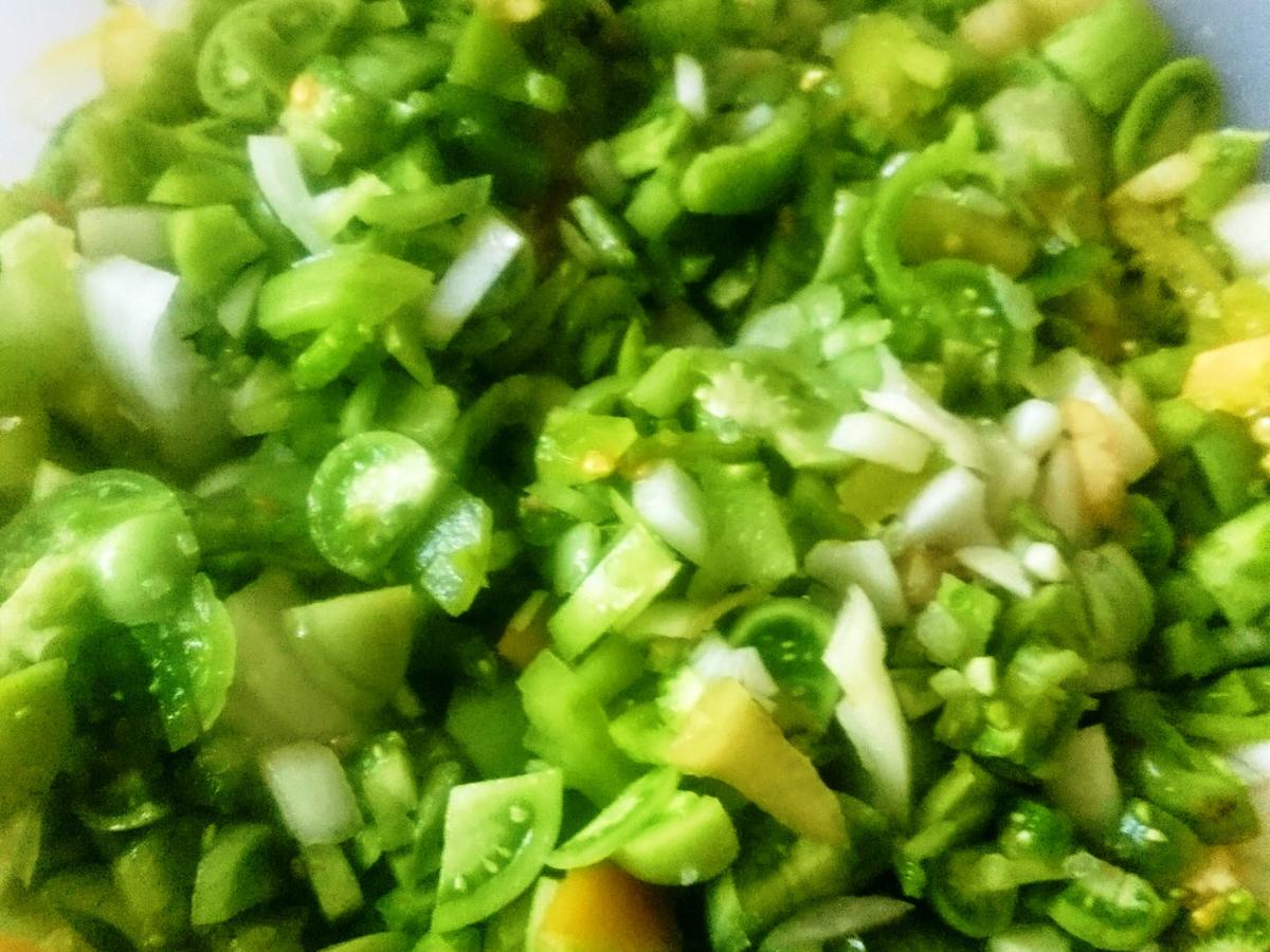 Grüne Tomaten Chutney - einfach - von Claton Grüne Tomaten Chutney - einfach - von Claton