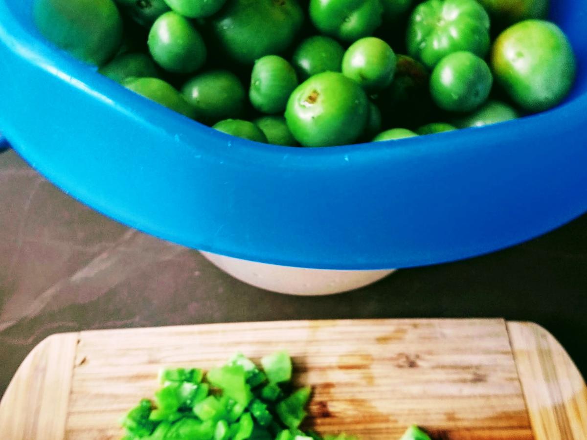 Grüne Tomaten Chutney - einfach - von Claton Grüne Tomaten Chutney - einfach - von Claton