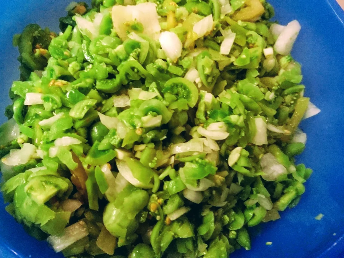 Rezept: Grüne Tomaten Chutney Bild Nr. 10 Grüne Tomaten Chutney - Rezept - Bild Nr. 10