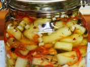 Thailändische, süß-sauer-scharfe Gurkenstücke - Rezept - Bild Nr. 2