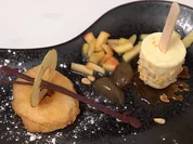 Apfelküchle mit selbstgemachtem Eis und süßen Spielereien - Rezept - Bild Nr. 2