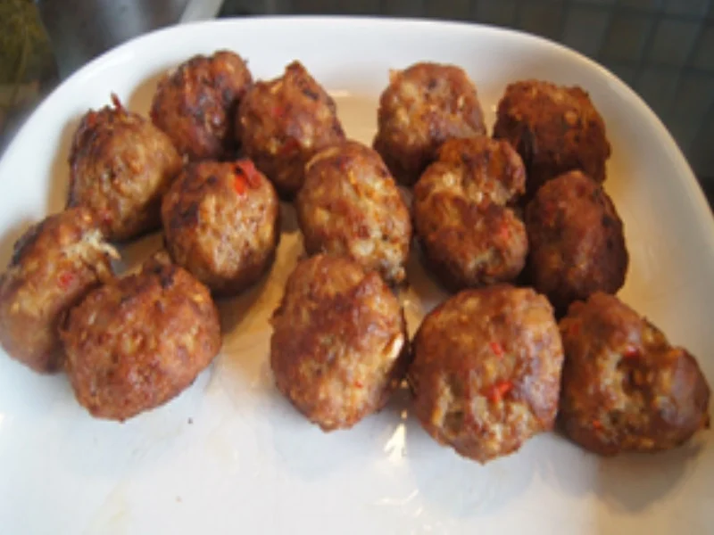 Rezept: Herzhafte Hackfleischbällchen-Spieße auf Gemüse süß-sauer Bild Nr. 21 Herzhafte Hackfleischbällchen-Spieße auf Gemüse süß-sauer - Rezept - Bild Nr. 21