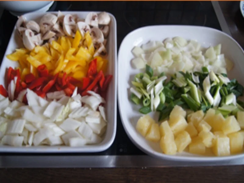 Rezept: Herzhafte Hackfleischbällchen-Spieße auf Gemüse süß-sauer Bild Nr. 24 Herzhafte Hackfleischbällchen-Spieße auf Gemüse süß-sauer - Rezept - Bild Nr. 24