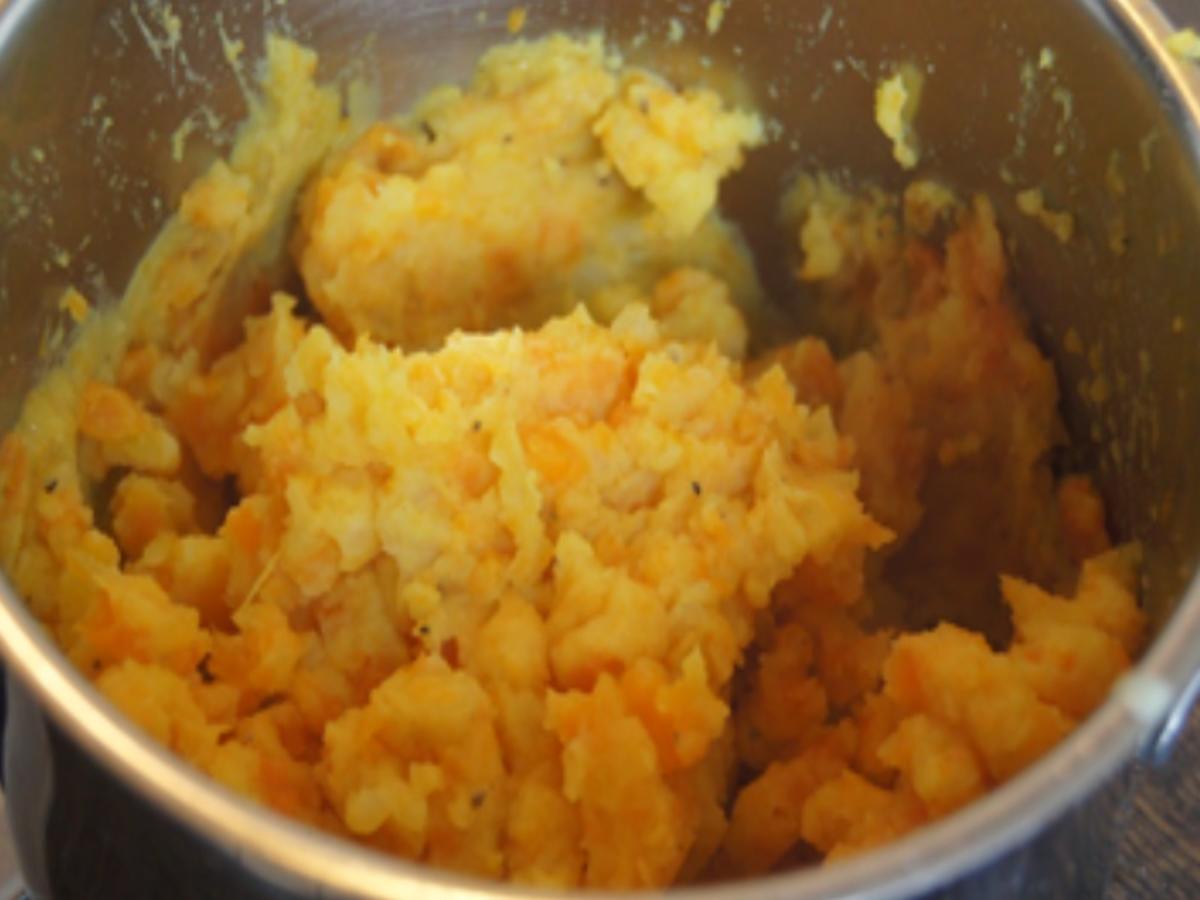 Alaska-Seelachsfilet mit Gurkensalat und Möhren-Kartoffel-Stampf - Rezept - Bild Nr. 15