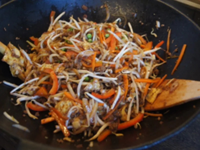 Rezept: Asia-Nudeln mit Hackfleisch Bild Nr. 18 Asia-Nudeln mit Hackfleisch - Rezept - Bild Nr. 18