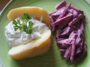 Baked Potato mit Rote Bete Salat - Rezept - Bild Nr. 2