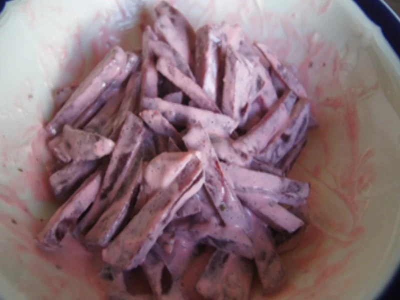 Rezept: Baked Potato mit Rote Bete Salat Bild Nr. 7 Baked Potato mit Rote Bete Salat - Rezept - Bild Nr. 7