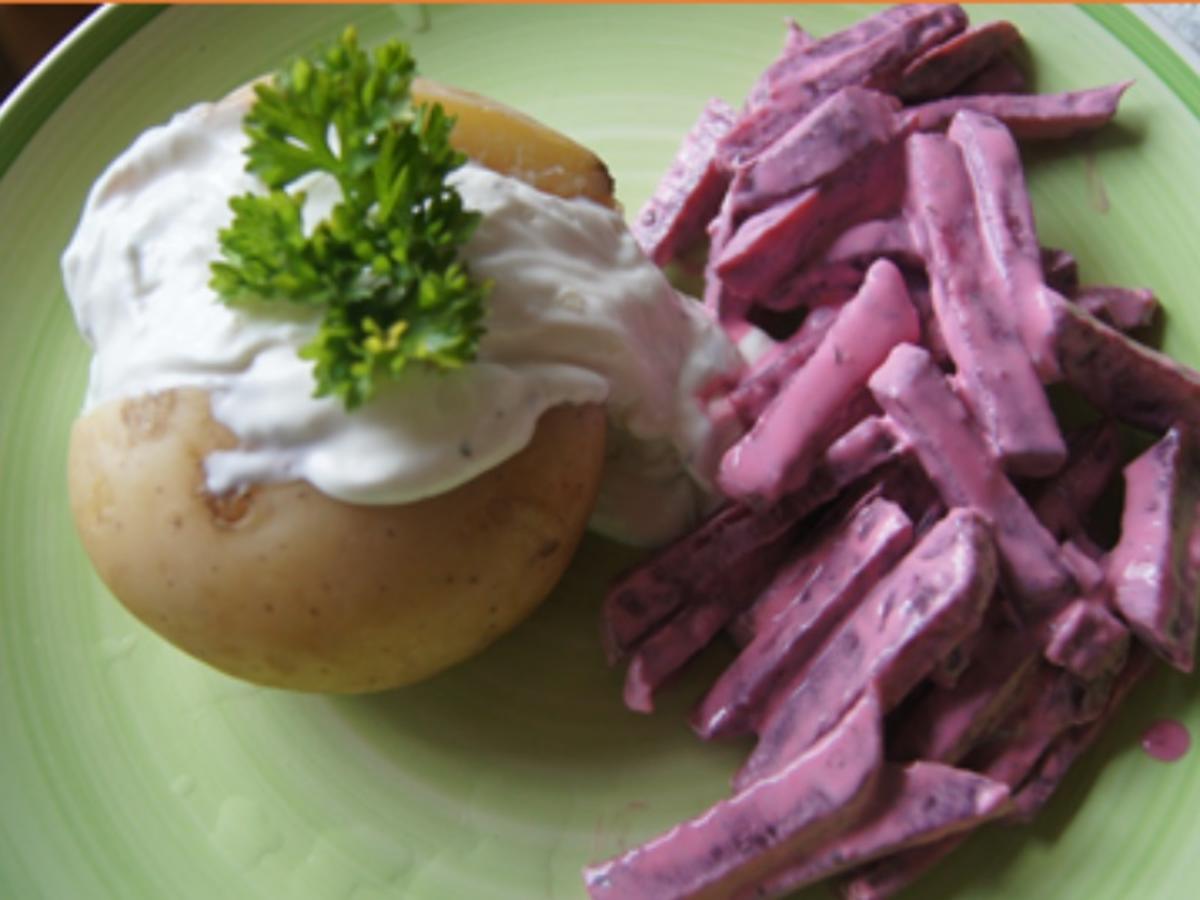 Baked Potato mit Rote Bete Salat - Rezept - Bild Nr. 10