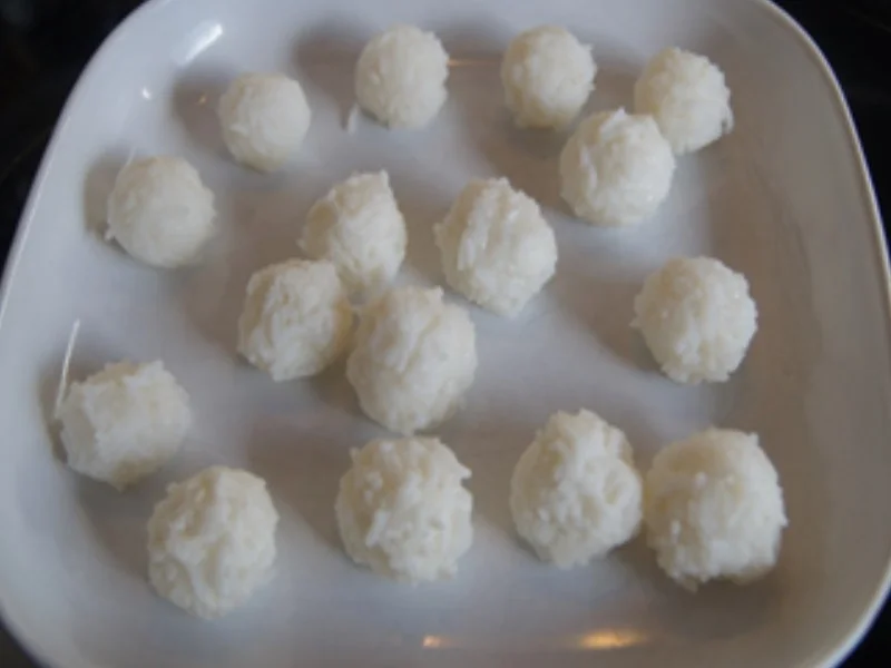 Möhrencremesuppe mit Reiskugeleinlage - Rezept - Bild Nr. 5