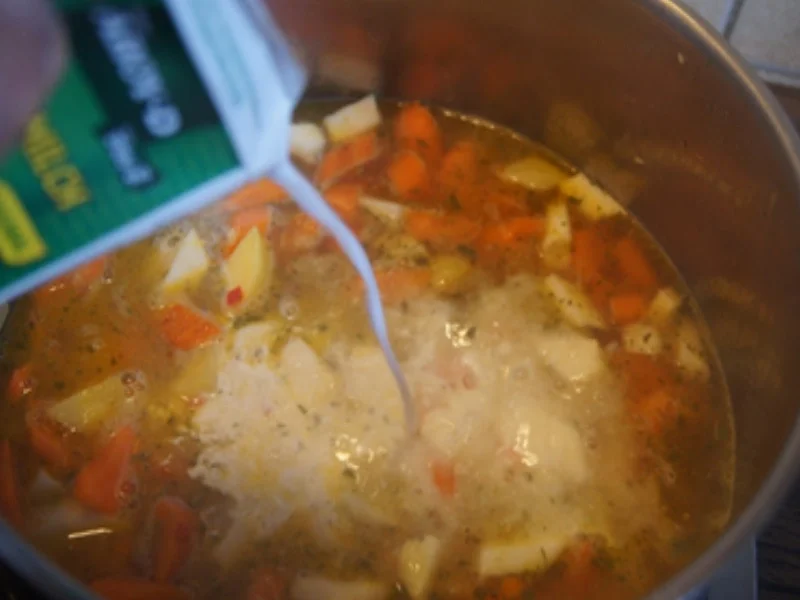 Möhrencremesuppe mit Reiskugeleinlage - Rezept - Bild Nr. 15