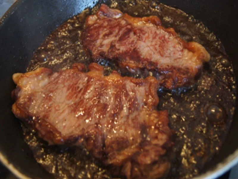 Rezept: Roastbeef mit Röstzwiebeln, Champignons und Mandelbällchen Bild Nr. 5 Roastbeef mit Röstzwiebeln, Champignons und Mandelbällchen - Rezept - Bild Nr. 5