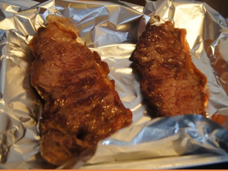 Rezept: Roastbeef mit Röstzwiebeln, Champignons und Mandelbällchen Bild Nr. 6 Roastbeef mit Röstzwiebeln, Champignons und Mandelbällchen - Rezept - Bild Nr. 6