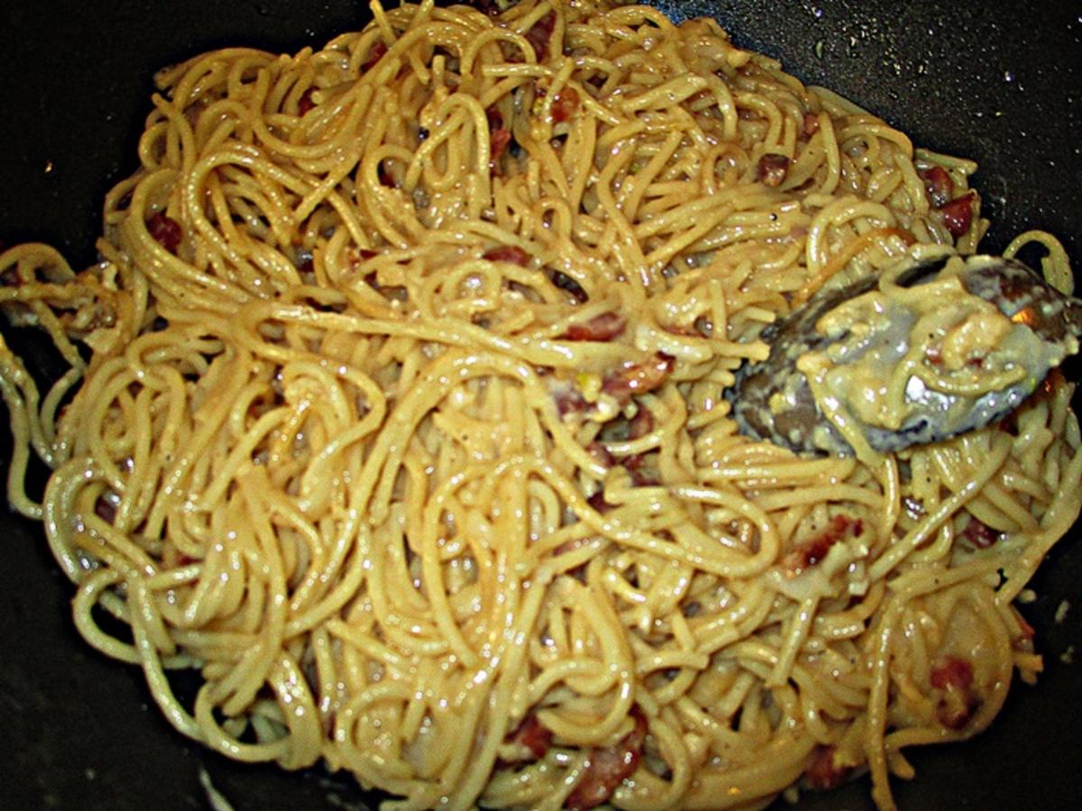 Spaghetti Carbonara - Rezept - Bild Nr. 4