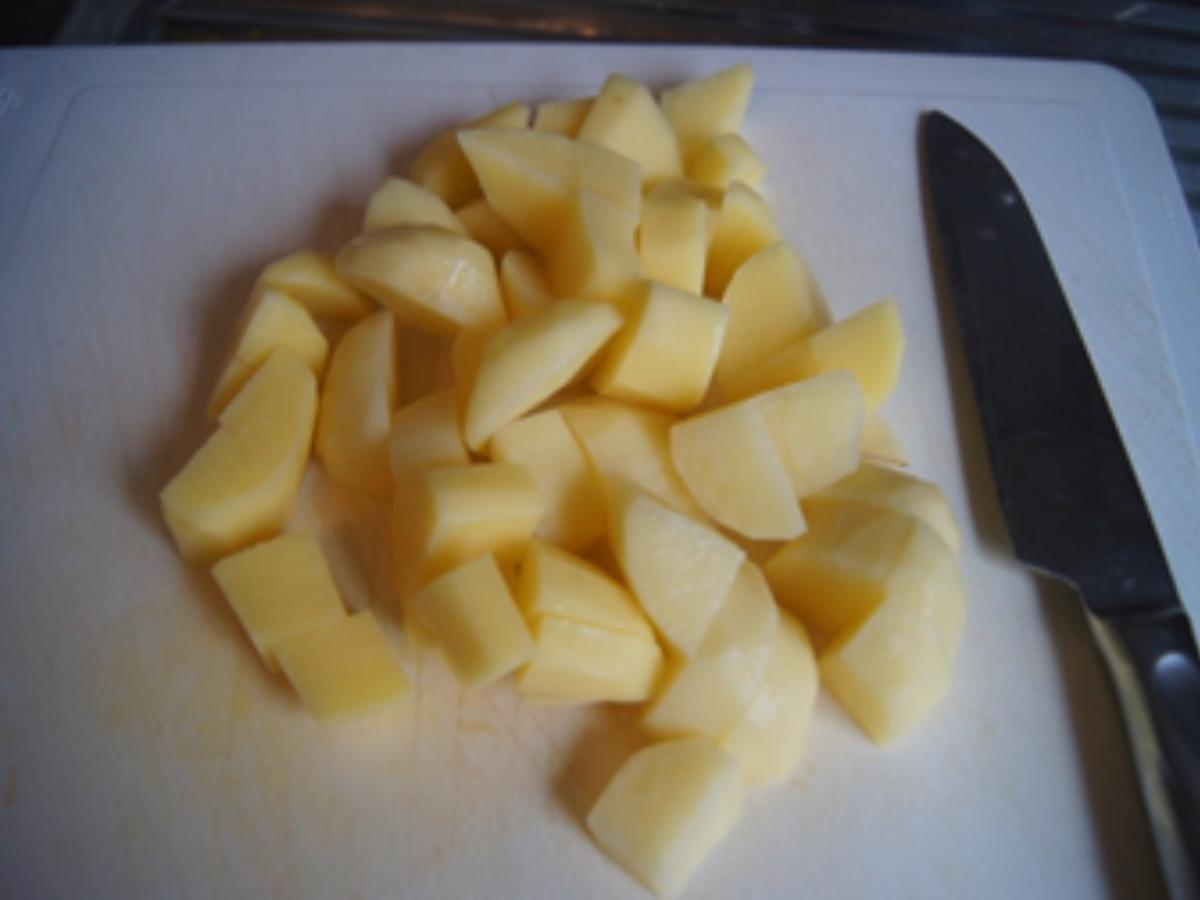 Thunfisch-Erbsen-Kartoffel-Buletten und Rote-Bete-Salat - Rezept - Bild Nr. 6