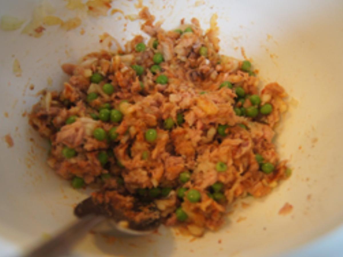 Thunfisch-Erbsen-Kartoffel-Buletten und Rote-Bete-Salat - Rezept - Bild Nr. 8