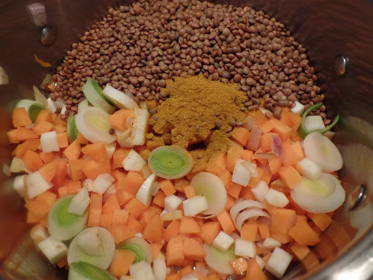 Berglinseneintopf mit Mettbällchen - Rezept - Bild Nr. 11568